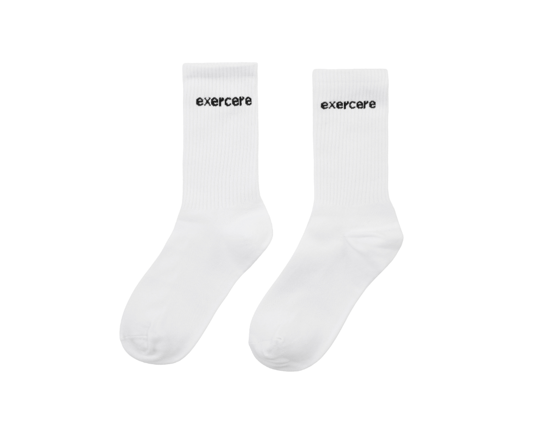 Exercere Socks One Size 3 pack socks - White, Grey, Beige