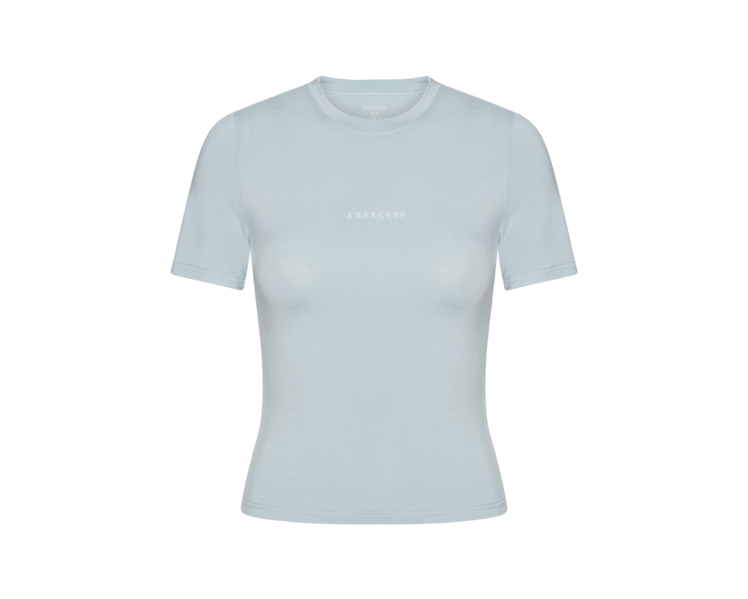 Exercere Tops Jersey T-shirt - Powder Blue