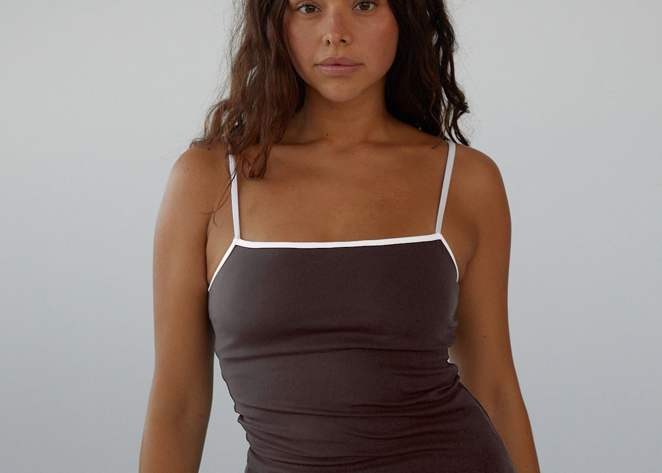 Exercere Tops Active Tank Top - Pecan Brown