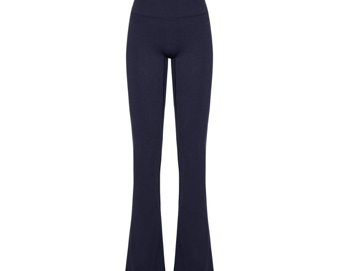 Exercere Tights Flare Yoga Pants - Navy